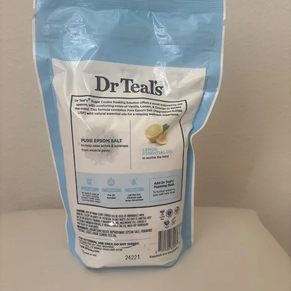 DR.TEALS SUGAR COOKIE EPSOM SALT BATH SALT - Picture 2 of 2